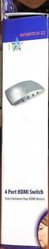 HQ 4 ports HDMI SWITCH Commutateur HDMI 4 ports à sélectionner entre 4 appareils - Photo 2/9