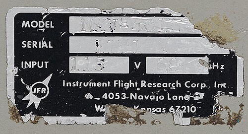 Viavi/Aeroflex/IFR NAV-401L MKR/NAV/COMM/ILS Prüfstand und Rampe Test Set - Bild 6 von 6