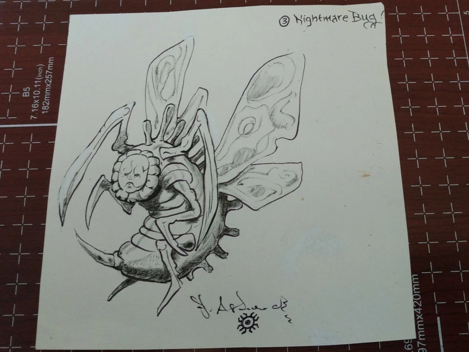 Skeleton Warriors Action Figure toy concept art 1980's cartoons  - Image 2 of 4