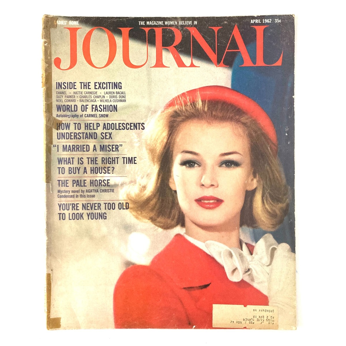 Ladies' Home Journal Magazine April 1962 You&rsquo;re Never Too Old To 