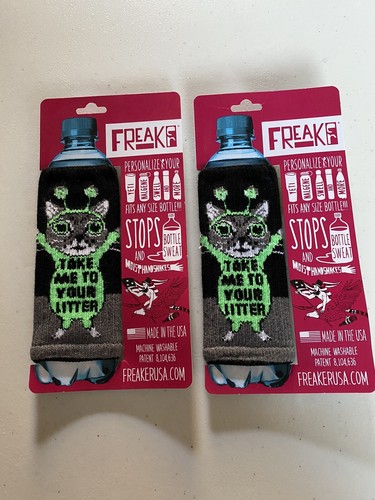 2X Freaker USA Beverage Insulator - Take Me To Your Litter Fits every Bottle/Can - Picture 3 of 3