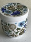 Arzberg Small Berry Jar with Lid #27/3464 3” Tall x 3” Diam German Floral MCM