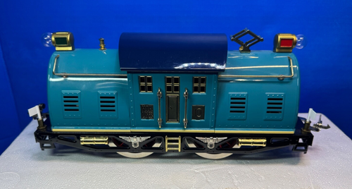 Mth Lionel Two-Tone Blue Std. Gauge Tinplate 10 E Locomotive BCR
