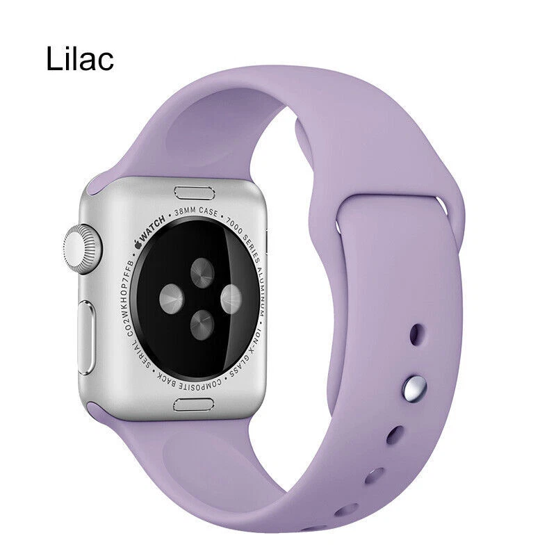 Apple Watch 7000 series. 38 mm. Purple watch band. Purple Apple Watch Strap Space Apple Watch SE Band 38mm 40mm  main image 4