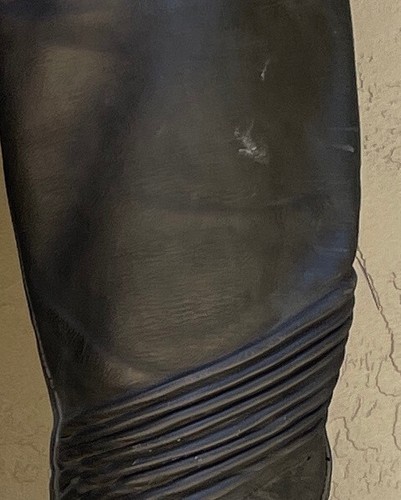 Vanson Motorcycle Riding Pants, Women's Size 8-10, Heavyweight Leather, Custom - Bild 12 von 13