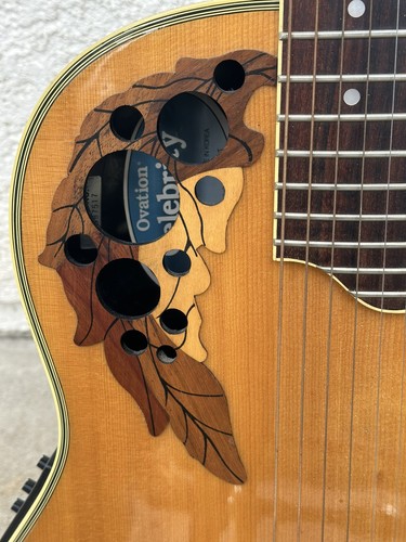 Ovation Celebrity Deluxe Electric/Acoustic 6 string guitar Model # CC257 - Picture 18 of 24