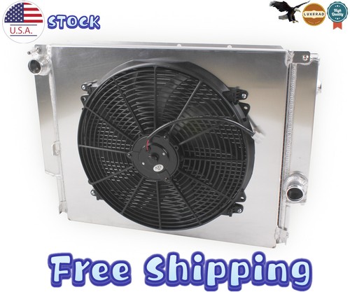 2Row Radiator+16"Fan For 1996-1998 BMW 328i 328is 2.8L/99-00 323ti 2.5L 6Cyl MT