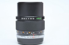 Olympus 135mm F3.5 OM E Zuiko Manual Focus Telephoto Lens OM Film Mount 288417