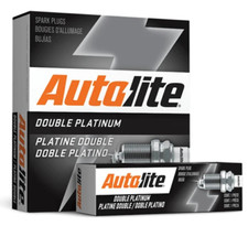 SET OF 4 AUTOLITE DOUBLE PLATINUM SPARK PLUGS FOR HYUNDAI SCOUPE UE G4EKT 1.5 I4
