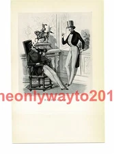 Dandies 1838, Book Illustration (Print), 1934