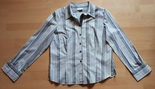 Schöne raffinierte Frank Walder Damen Bluse in Größe 42 in gestreift,