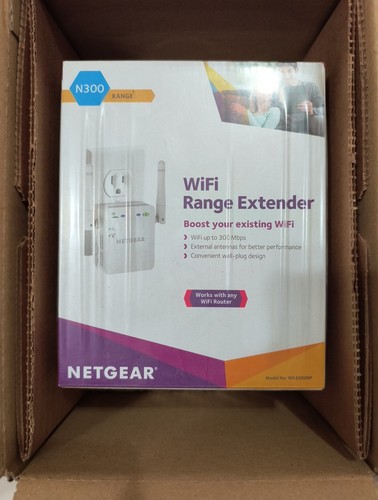 Netgear N300 WiFi Range Extender Neu in OVP - Model WN3000RP versiegelt