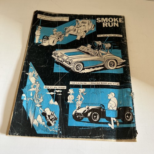 July 1971 Hot Rod Cartoons Auto Racing Drag Race Car Comic Book Toons NHRA News - Imagen 3 de 10