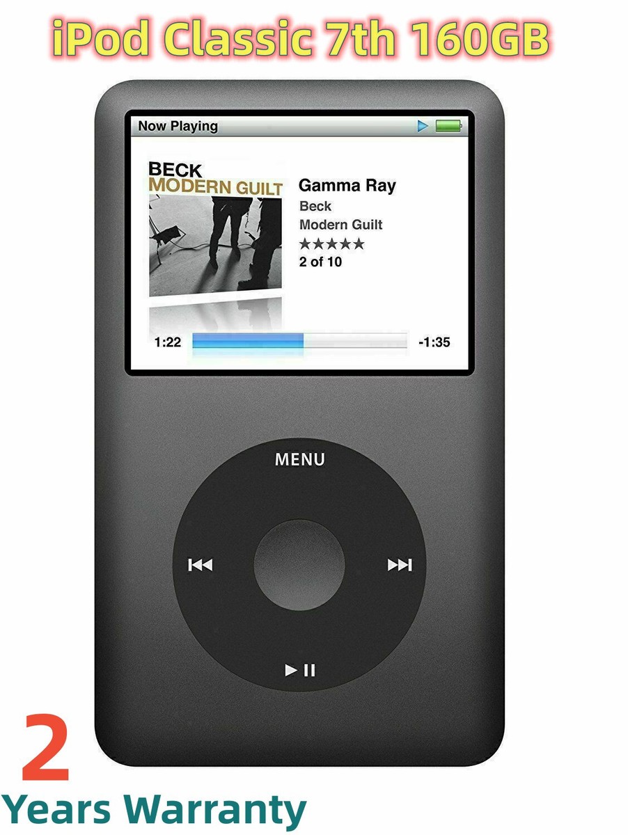 Apple 7th Generation 160GB USB MP3 Player - Black (MC297LL/A