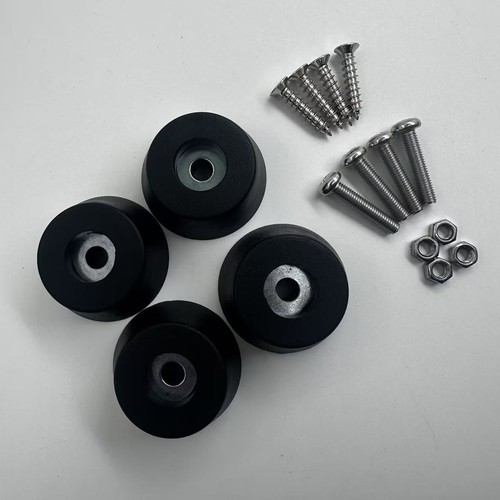 4 New FEET w/ hardware for Sansui G-6000 G-7000 G-5000 Heavy-Duty Foot Parts - Picture 17 of 19