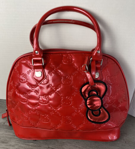 Loungefly Loves Hello Kitty Collaboration Medium Tote Bag Red Purse