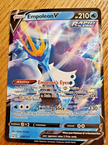 Empoleon V 040/163 Battle Styles (NM)(Mint) - Picture 1 of 4