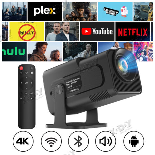 18000 LMS LED Projector 4k 1080p Mini Home Theater WiFi Bluetooth Android HDMI - Picture 14 of 35