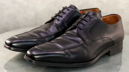 Magnanni x Neiman Marcus $350 Men's Bicycle Toe Dress Shoes Size 10 Leather