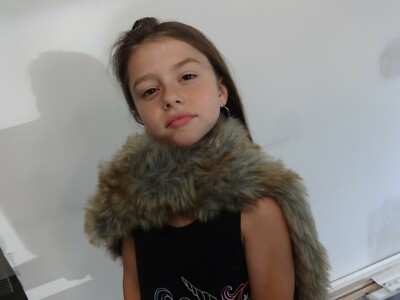 NWT Target A NEW DAY Faux Fur OSFA Womens BROWN