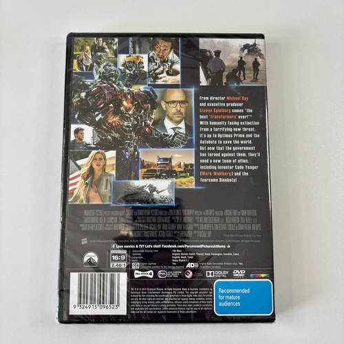 Transformers Age Of Extinction & Transformers Revenge Of The Fallen DVD Sealed - Picture 6 of 7