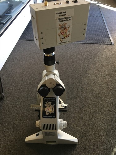 MicroCAT RTAK KT1040 Haztech Systems / Leica DMLS Microscope Please Read - Picture 5 of 10