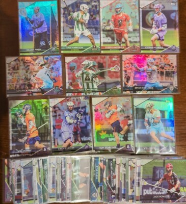 *RAINBOW FOIL* 2022 Topps Premier Lacrosse League PLL Singles *Pick From List*