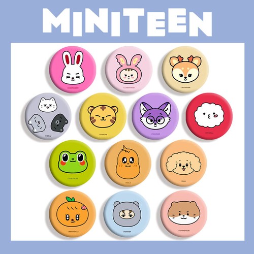 Kpop SEVENTEEN Cartoon Cute Chest Pins Round Badge SVT WONWOO THE8 SEUNGKWAN - Picture 2 of 28