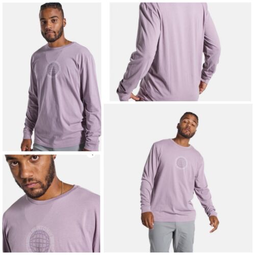 Burton Saugatuck Long Sleeve T-Shirt Elderberry – Burton Mens Retail $80 +Extra