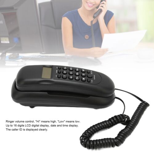 VTC‑50 Landline Phones Handheld Digital Wall Mounted Telephone With Caller I Fit - Picture 24 of 24