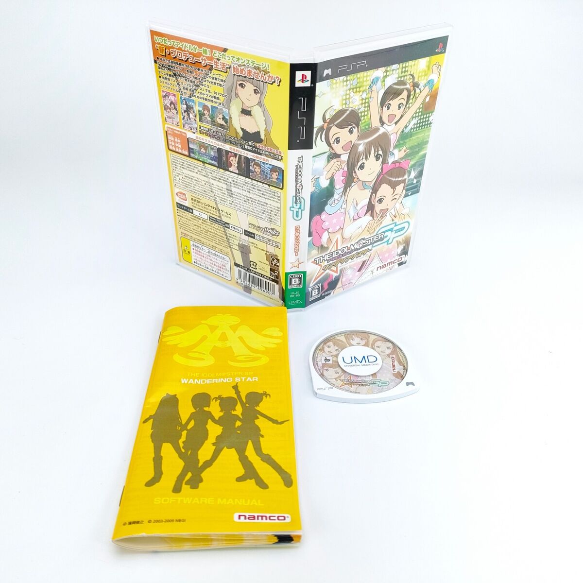 PSP Idolmaster SP Shiny Festa Set Bandai Namco PlayStation