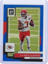 2022 OPTIC JUJU SMITH SCHUSTER BLUE PRIZM #96 KANSAS CITY CHIEFS 152/179