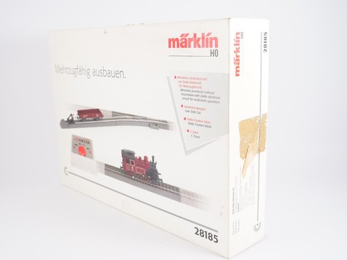 MÄRKLIN n° 28185 Coffret HO Locomotive MEB 98 7801 transfo DELTA jamais utilisé - Imagen 3 de 17