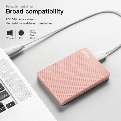 500GB 1TB 2TB External Hard Disk Drives 2.5" Ultra Slim Portable HDD for PC Ps4 - Afbeelding 22 van 31