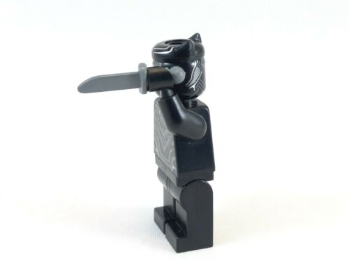 LEGO Marvel Black Panther Minifigura con Dientes Collar de 2016 Set 76047 - Imagen 2 de 4