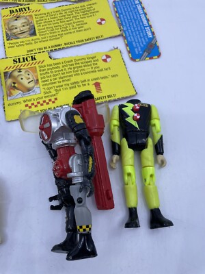 Vintage Crash Test Dummies Pieces & Parts Lot Lawn Mower L3