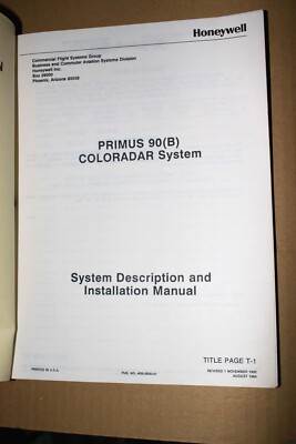 L3/Litton LTN-211 Omega/VLF NAV system Install manual 458280 458286