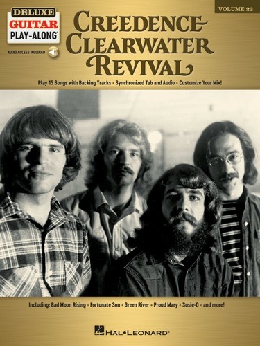 Creedence Clearwater Revival Deluxe Guitar Play-Along Tablature Book 000324484 - 第 1/1 張圖片