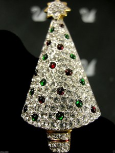Image Is Loading SIGNED SWAROVSKI CRYSTAL CHRISTMAS TREE PIN BROOCH RETIRED Image Is Loading SIGNED SWAROVSKI CRYSTAL CHRISTMAS TREE PIN BROOCH RETIRED