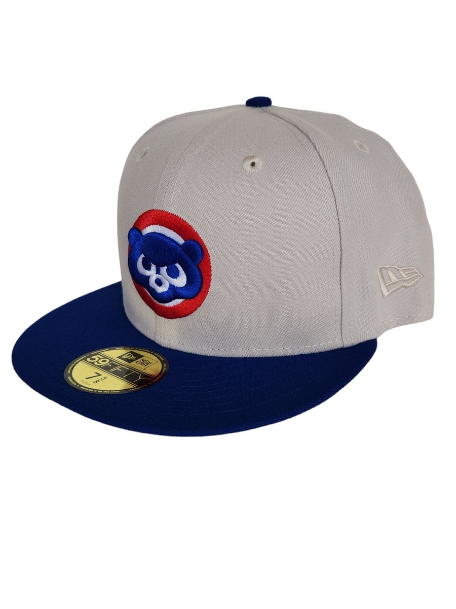 New Era 59FIFTY CHICAGO CUBS 刺繍 7 3/8 New Era 59fifty Chicago Cubs Hat 7 3/8