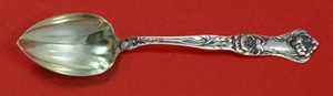 Peony-by-Wallace-Sterling-Silver-Grapefruit-Spoon-Fluted-Custom-Made-5-3-4-034