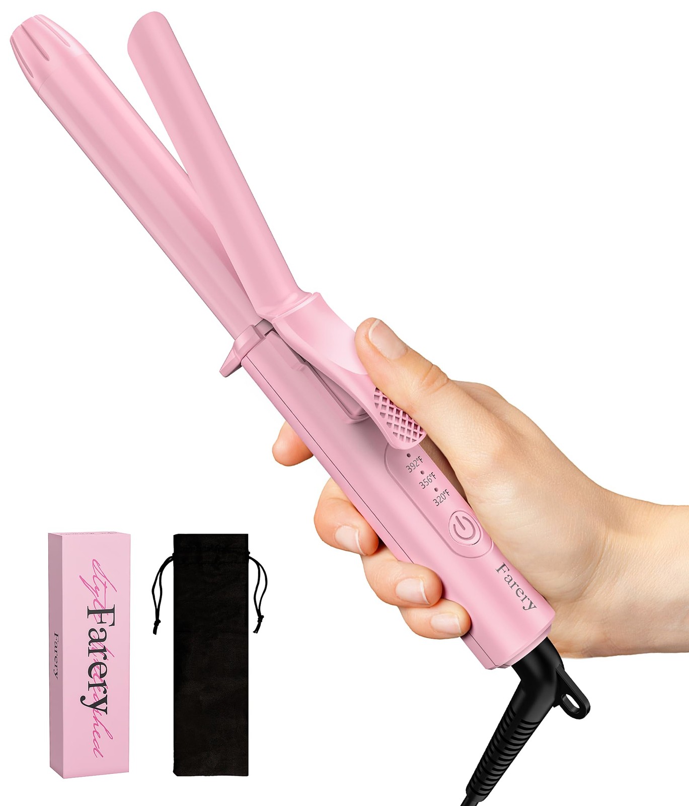 3/4 Inch, Dual Voltage Travel Curling Iron