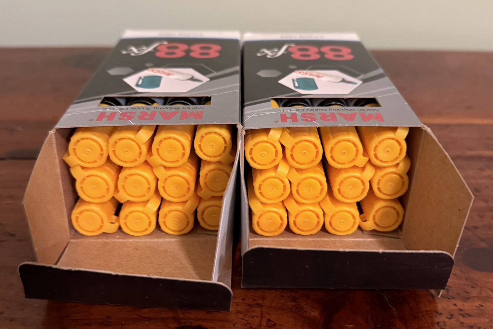 - 2 Full Boxes - 24 Yellow Markers