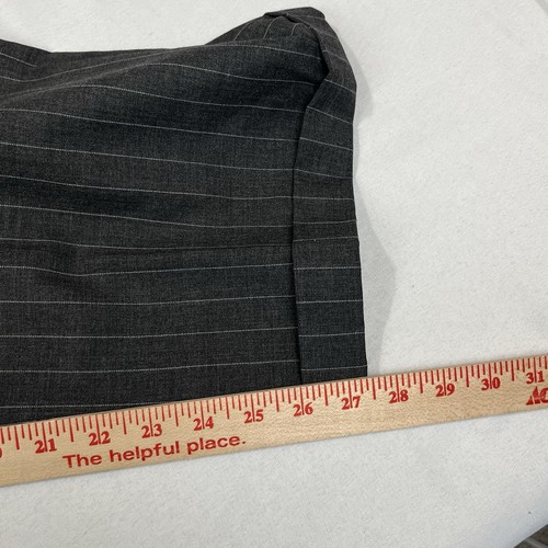 Bert Pulitzer Black Pinstripe Suit Sport Coat Blazer Jacket With Pants Mens 44R - Picture 16 of 18