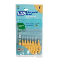 Scovolini interdentali extra soft 0,45 mm TePe per impianti arancio 8 pz denti