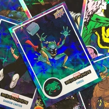 2022 Marvel Beginnings Vol. 2 Series 1 Drax The Destroyer Blue Cosmic /99 No 58