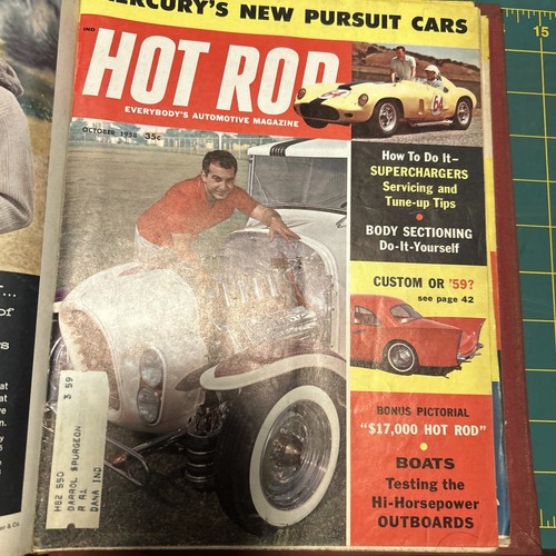 58 Hot Rod Magazin Ganzjahresmappe Chevy Ford Mopar Dodge Racing Mechaniker - Bild 11 von 14