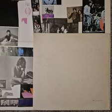 The Beatles White Album 2 x LP Numbered Japanese Press 1976 inc Poster Rare EX