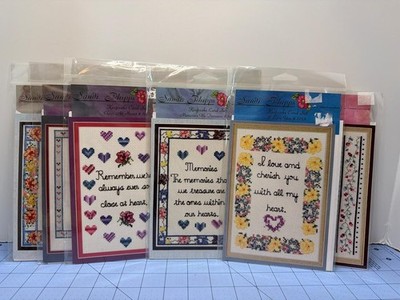 Huge Lot of 7 SANDI PHIPPS Keepsake Card Sets - MEMORIES, I LOVE YOU, FLOWERS ++