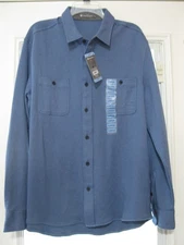 Members Mark Camden Sweater Shirt Men's lrg New+Tags